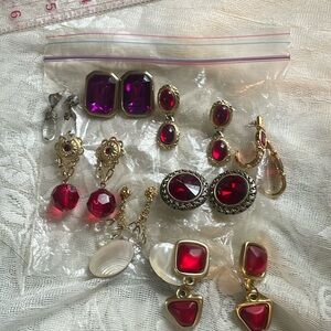 Random sets if earrings
